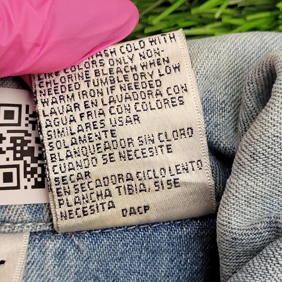 Vintage 90s Bliss-Blass Jacket Womens Large 22x22 Blue Boxy - Picture 14 of 16